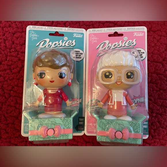 Set of 2 funko golden girls popsies